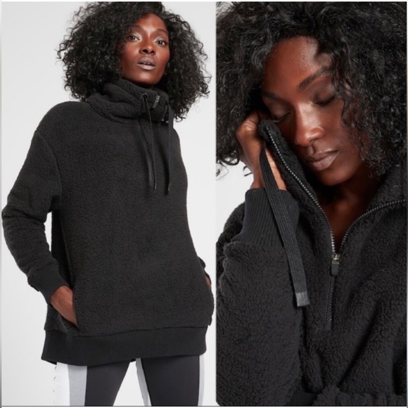 Athleta Talus Half Zip Sherpa - Picture 2 of 5